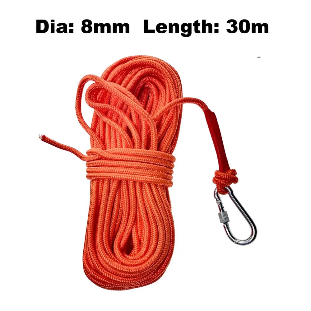 Ligne de sauvetage flottante 20-30m pour canoë kayak et bateau pêche - Sac étanche de sécurité nautique