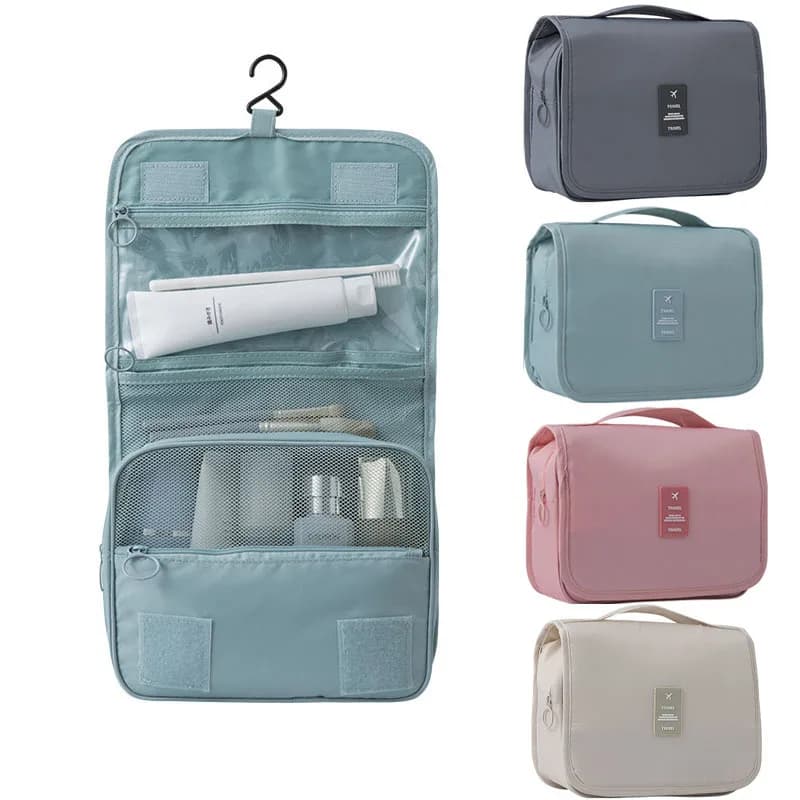 Trousses de toilette voyage grande capacité étanches - Organisateur maquillage beauté salle de bain