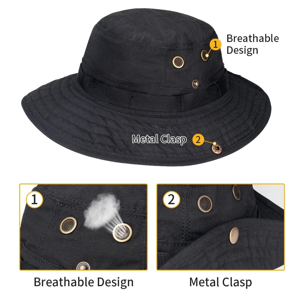 Casquette de pêche IDOGEAR tactique Boinne réglable pour pêche activités nautiques
