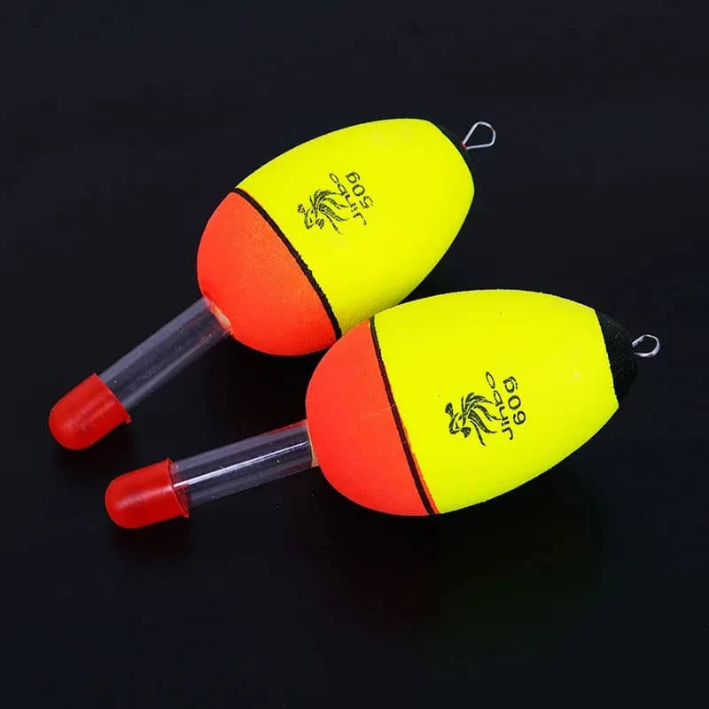 2 à 10 pièces de flotteurs lumineux EVA pour pêche de nuit, bâtons fluorescents pour rockfish et mer