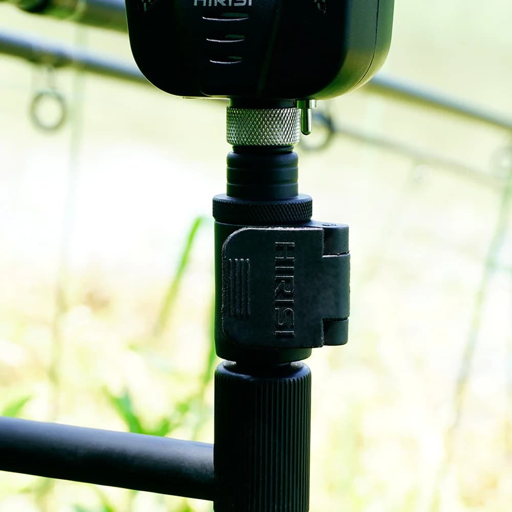 2 connecteurs rapide changement aluminium Hirisi pour alarmes carpe rod pod tiges rive