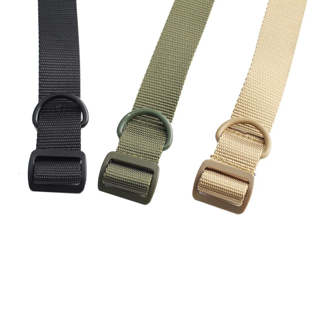 Sangle tactique pêche nylon portable multifonction fixation simple/double point