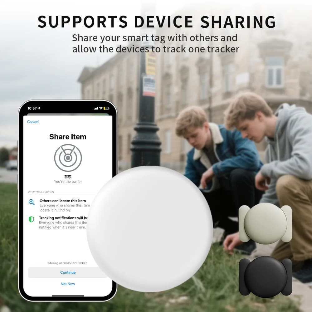 Tracker Air magnétique compatible Apple Find My - Localisateur GPS puissant pour pêcheurs iPhone