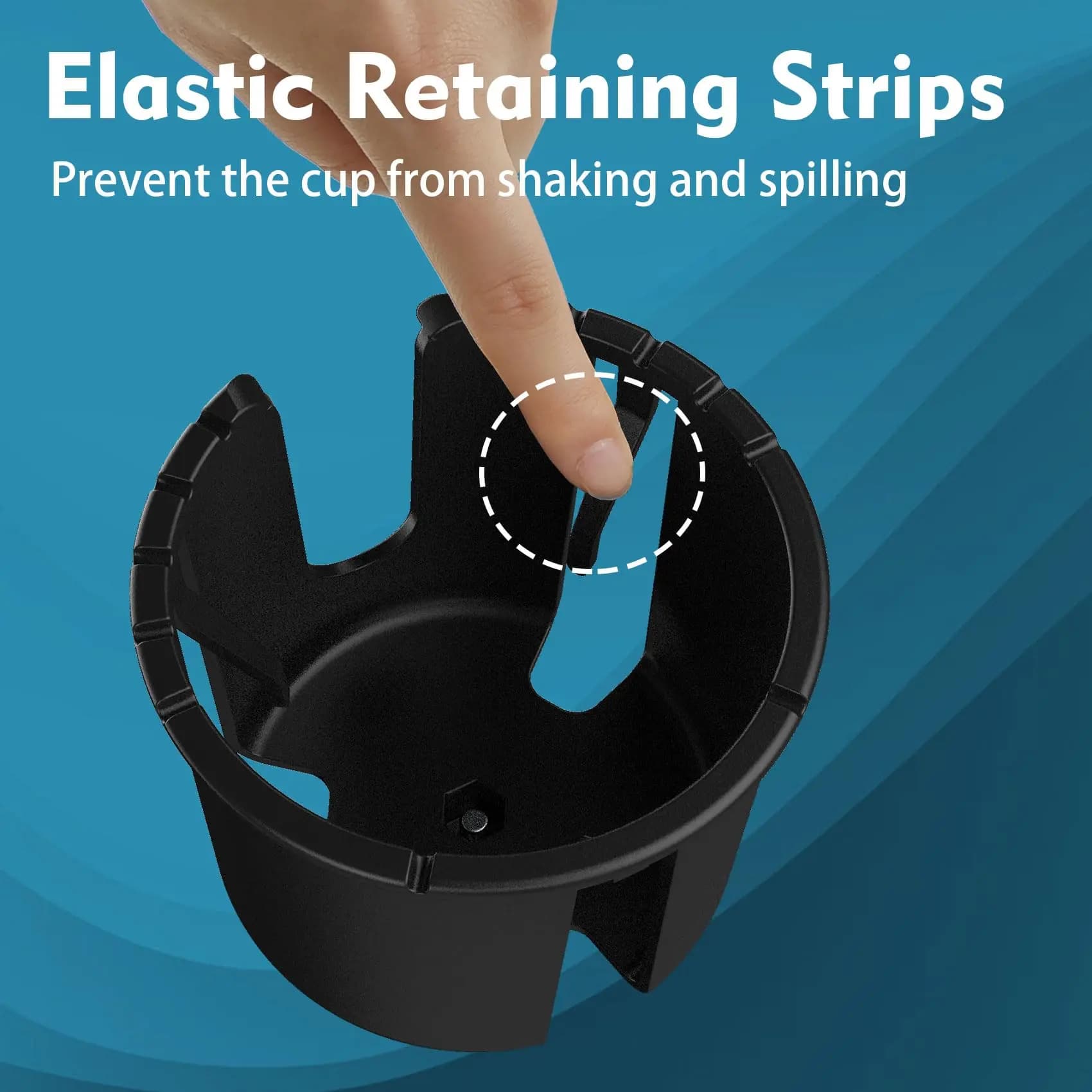 Porte-gobelet réglable pour kayak de pêche - Support multifonction pour canettes et leurres