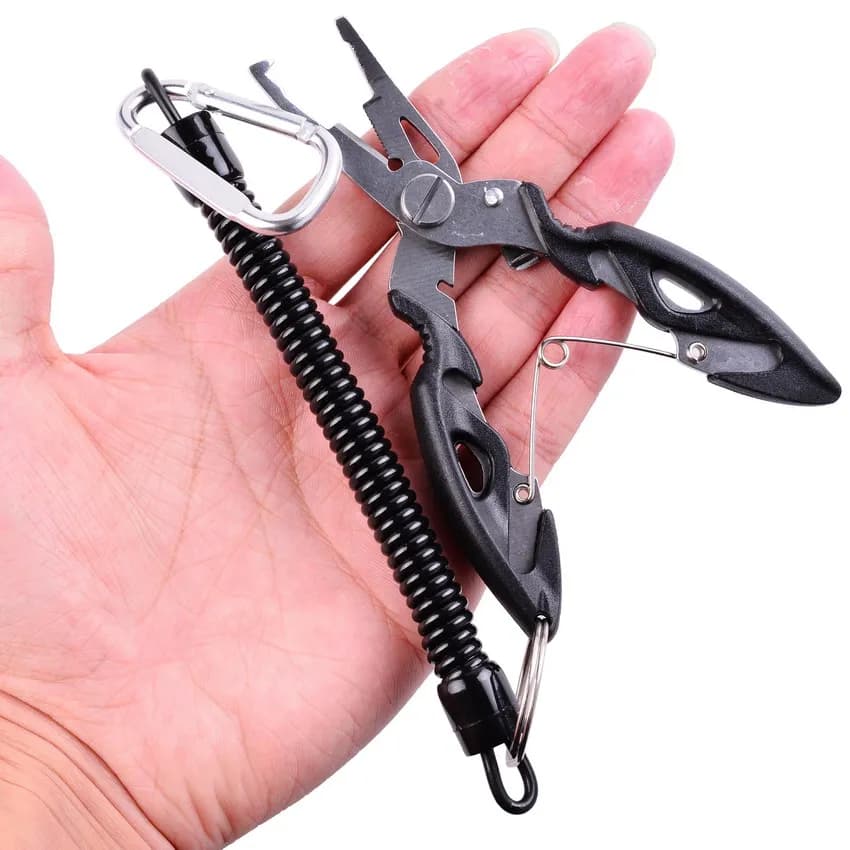 Aorace Fishing Pliers Fish Line Cutter Scissors Mini Fish Hook Remover Multifunc
