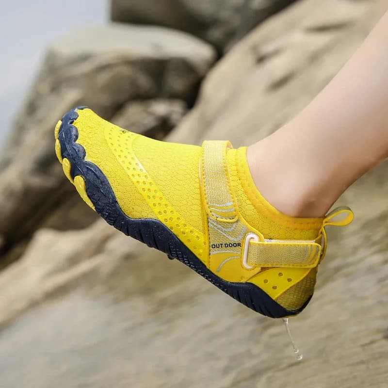 Chaussures cinq doigts aquatiques homme femme séchage rapide anti-dérapantes pêche natation