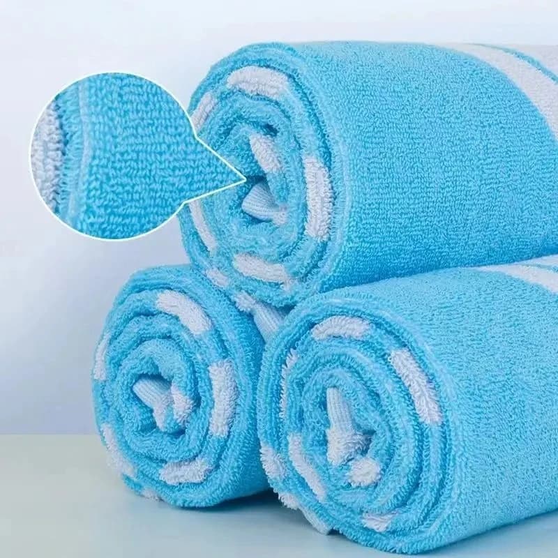 Serviette pêche badminton épaisse anti-adhérente absorbante 40x85cm randonnée escalade
