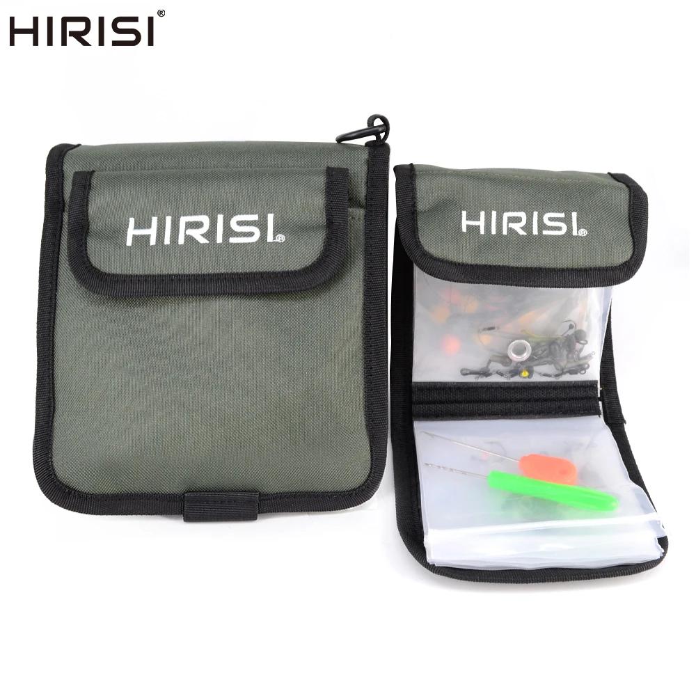 Sac de rangement transparent pour montages de pêche à la carpe, porte-leurres et accessoires de pêche