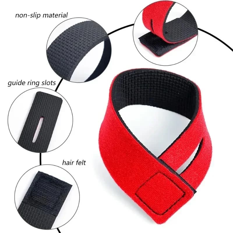 Sangle élastique pour canne à pêche - Bande de fixation réglable pour rangement et transport