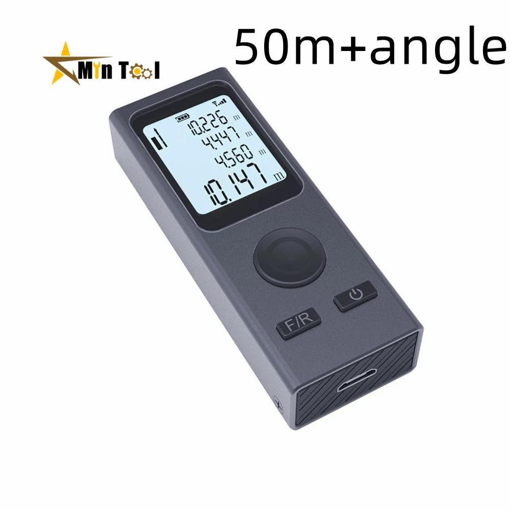 Distanciomètre laser 25M à 60M rechargeable USB - Outil multifonction pour pêche et bricolage