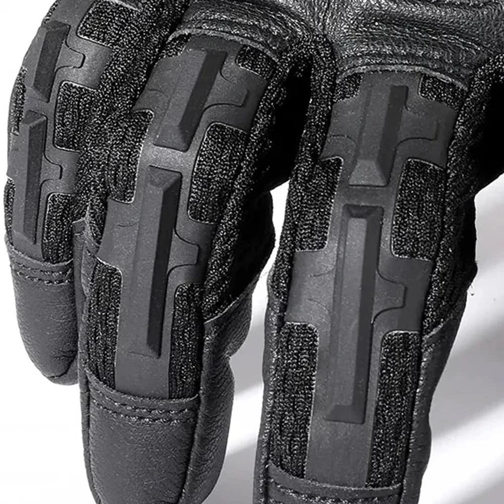 Gants tactiques pêche cuir véritable pleine main qualité supérieure outdoor sport