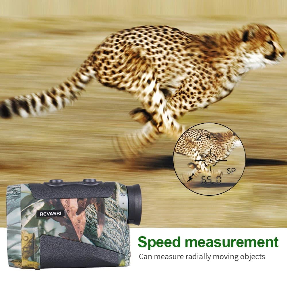 Télémètre laser REVASRI 8x avec jumelle - Mesure distance, angle, vitesse pour chasse et pêche