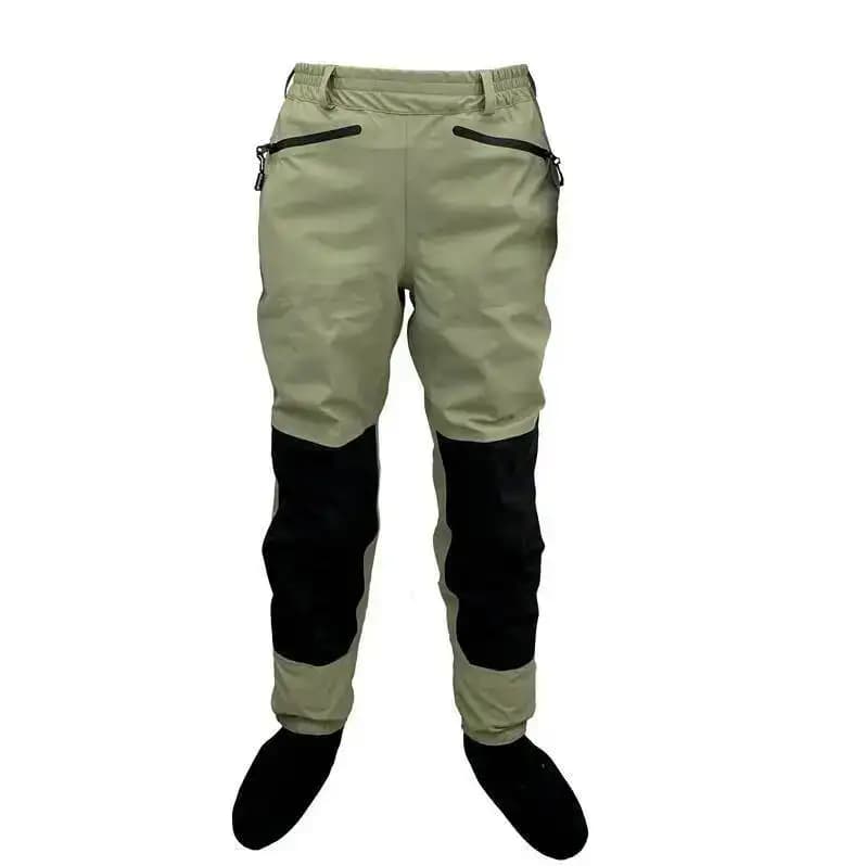 Waders taille haute pêche à la mouche 3 couches - Pantalons de pêche imperméables respirants durables chasse canard