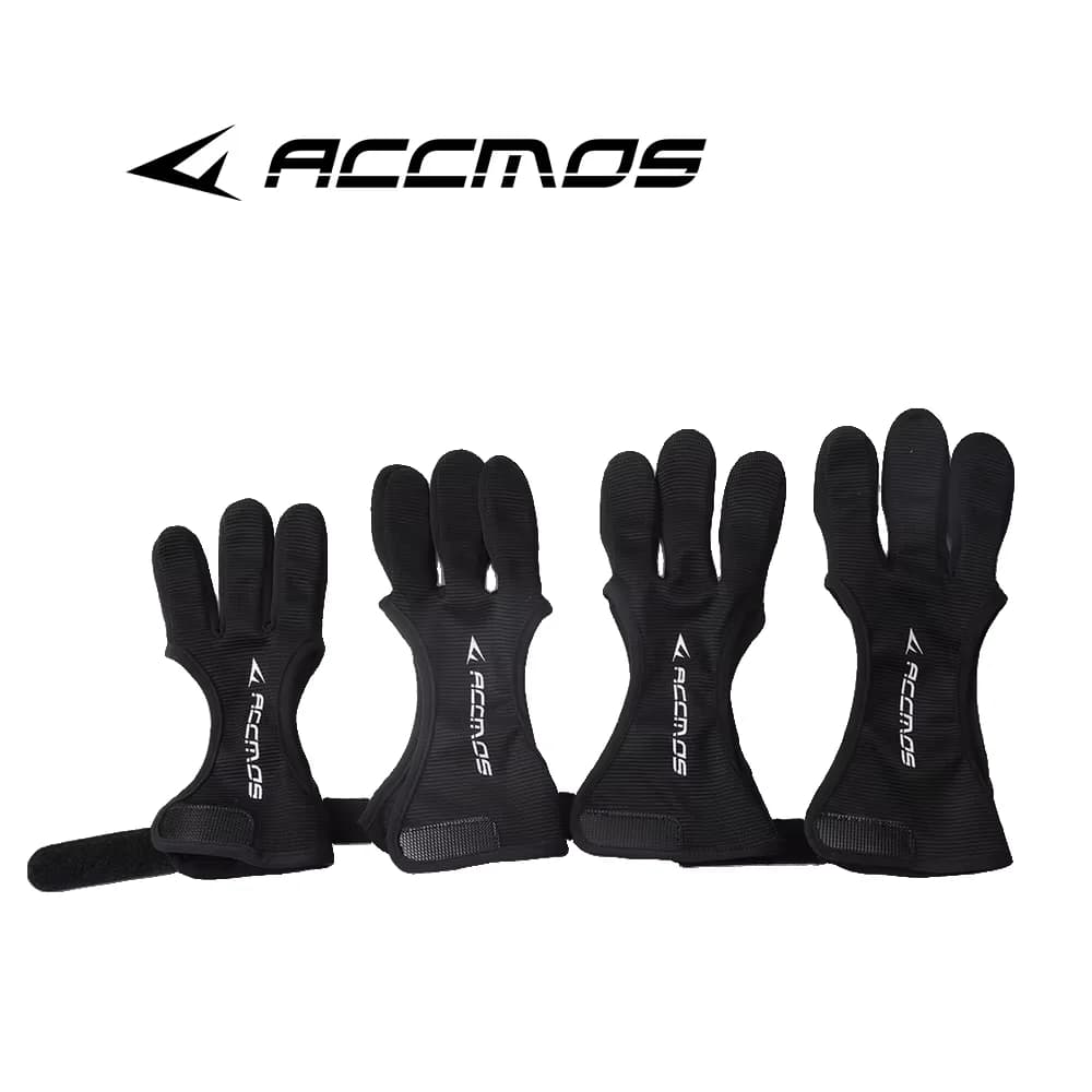 Protège-main 3 doigts archerie pêche chasse respirant accessoire outdoor réglable