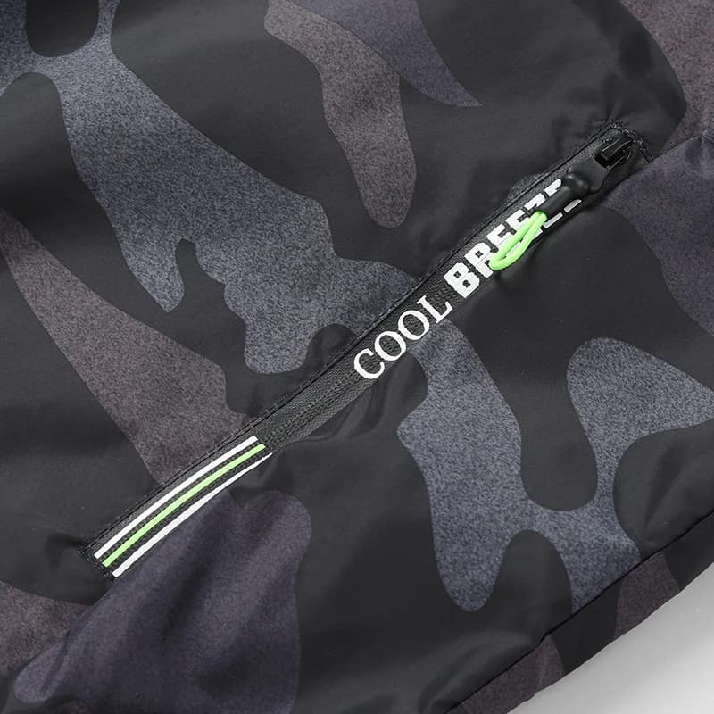 Veste Rafraîchissante Homme Femme avec Ventilateur pour Randonnée Pêche Sport et Travail en Extérieur