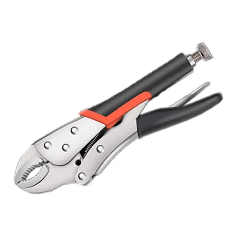 Pince multiprise verrouillable 5 pouces - Pince à bec courbe et droit pour soudure et maintenance