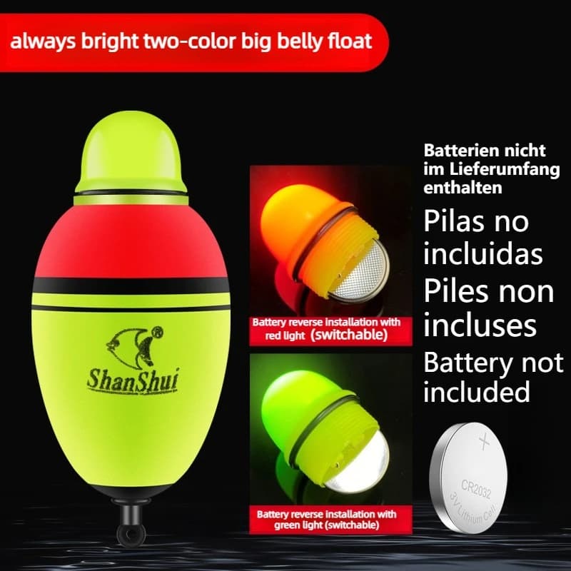 Flotteur lumineux EVA 30g-100g pour pêche de nuit carpe mer et roche avec mousse plastique durable