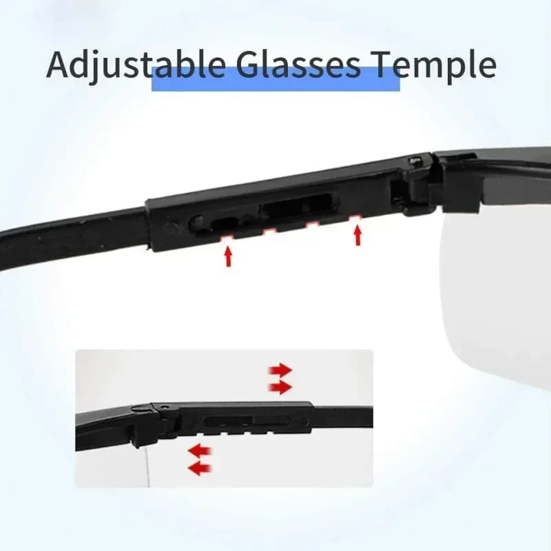 Lunettes de travail sécurité 2 pièces anti-éclaboussures pêche laboratoire protection industrielle cyclisme