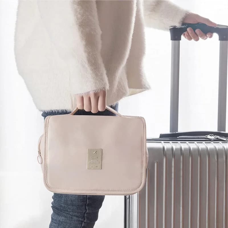 Trousses de toilette voyage grande capacité étanches - Organisateur maquillage beauté salle de bain