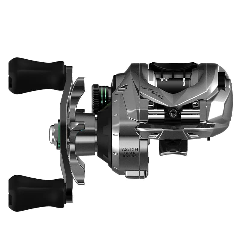Moulinet baitcasting Histar Verdant BFS ultra léger 118g carbone ratio 7.2:1 4KG frein