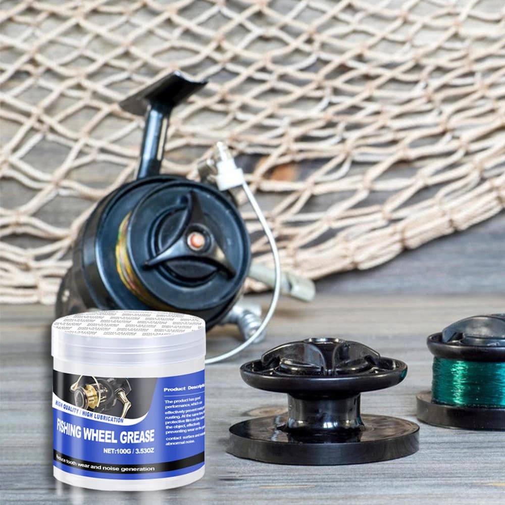 Graisse et huile moulinet pêche 50g/100g - entretien efficace accessoires lubrifiant réparation