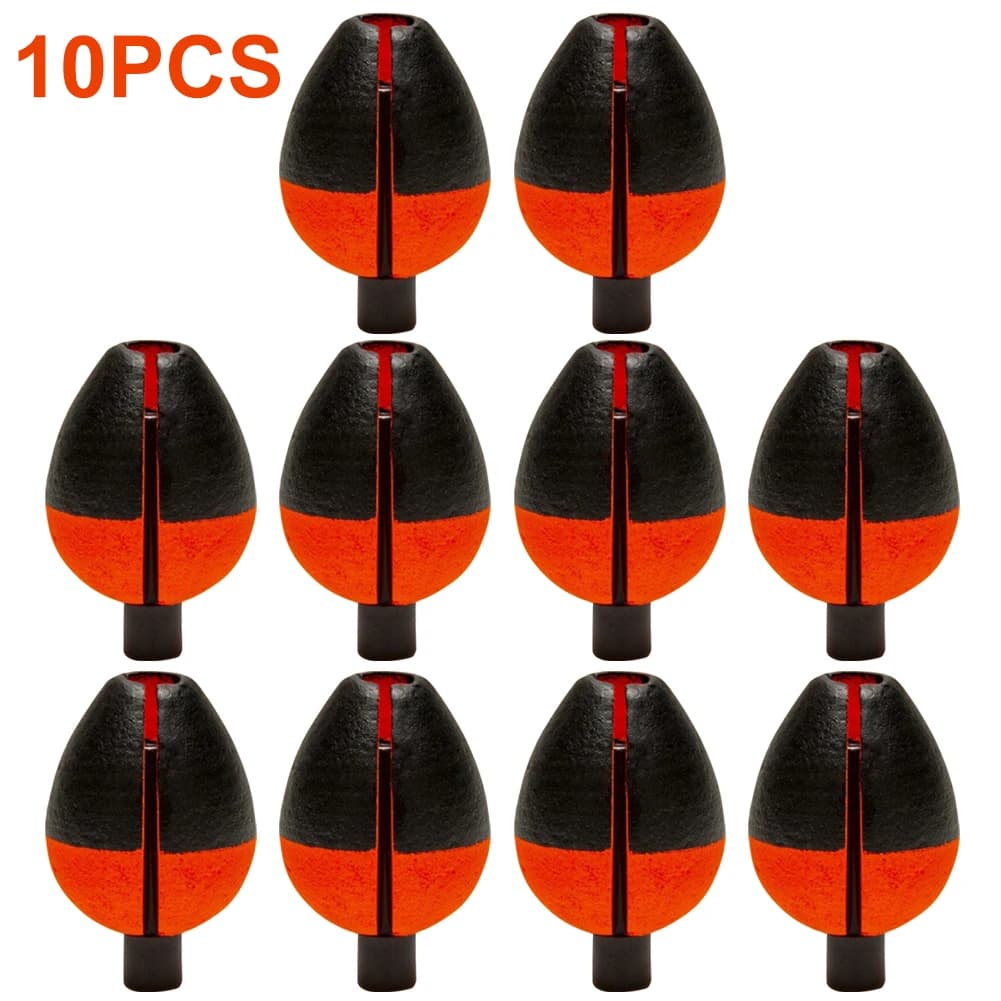 10 flotteurs de pêche haute flottabilité compacts pour brochets - Bobines ajustables accessoires pêche