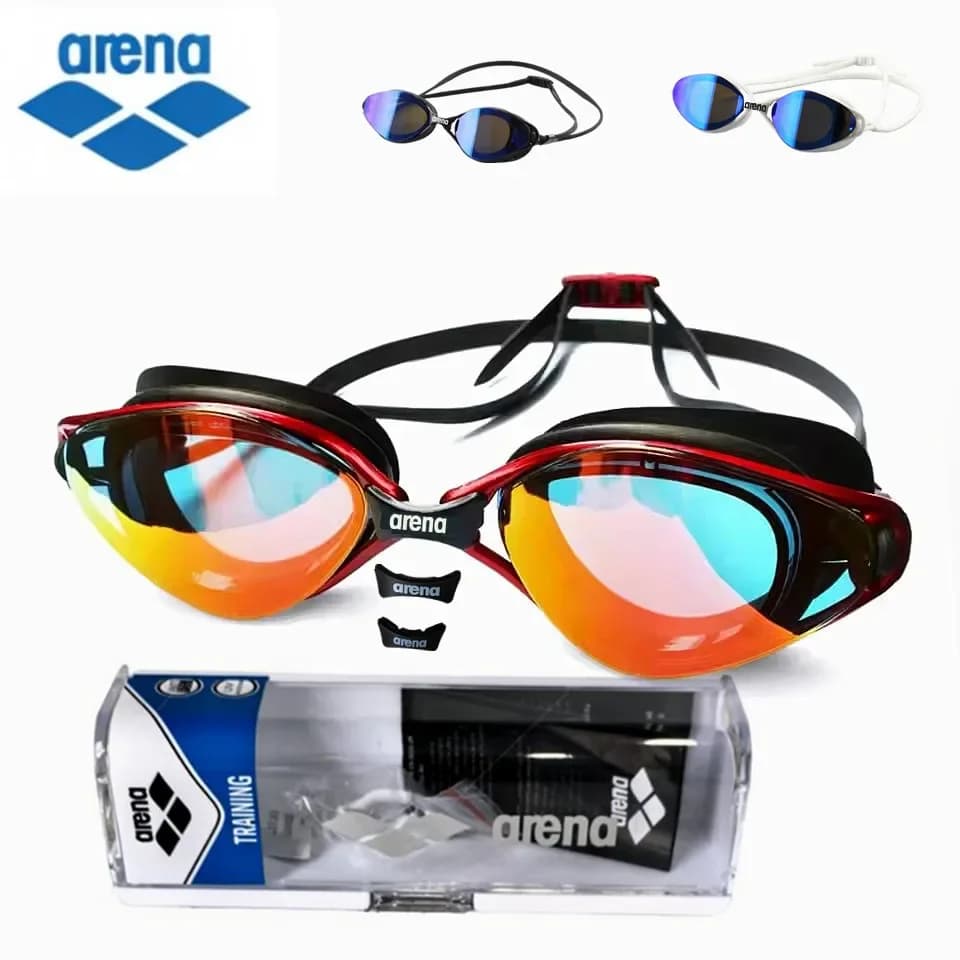 Lunettes de natation ARENA professionnelles anti-buée étanches avec protection UV pour adultes