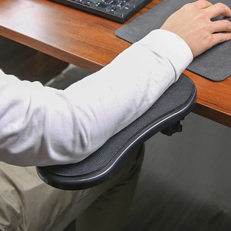 Repose-bras ergonomique ajustable pour clavier et souris - Support rotatif pour bureau pêche