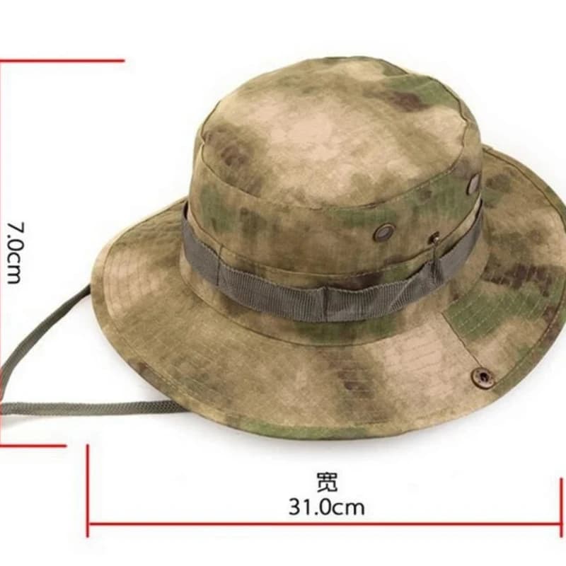 Chapeau boonie tactique camouflage pêche randonnée - Casquette été Emerson pour outdoor et pêche