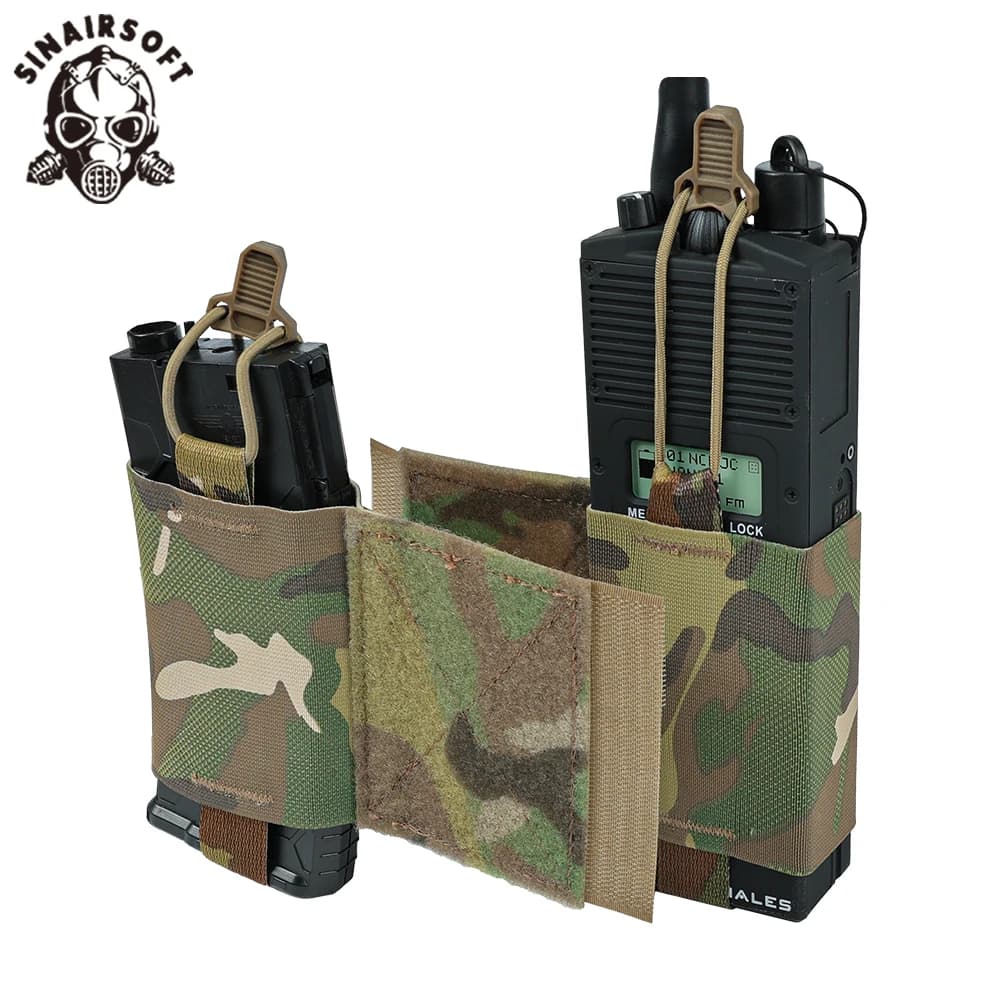 Pochette latérale tactique V2 Wingman - Porte-magazines élastique pour pêcheurs équipés