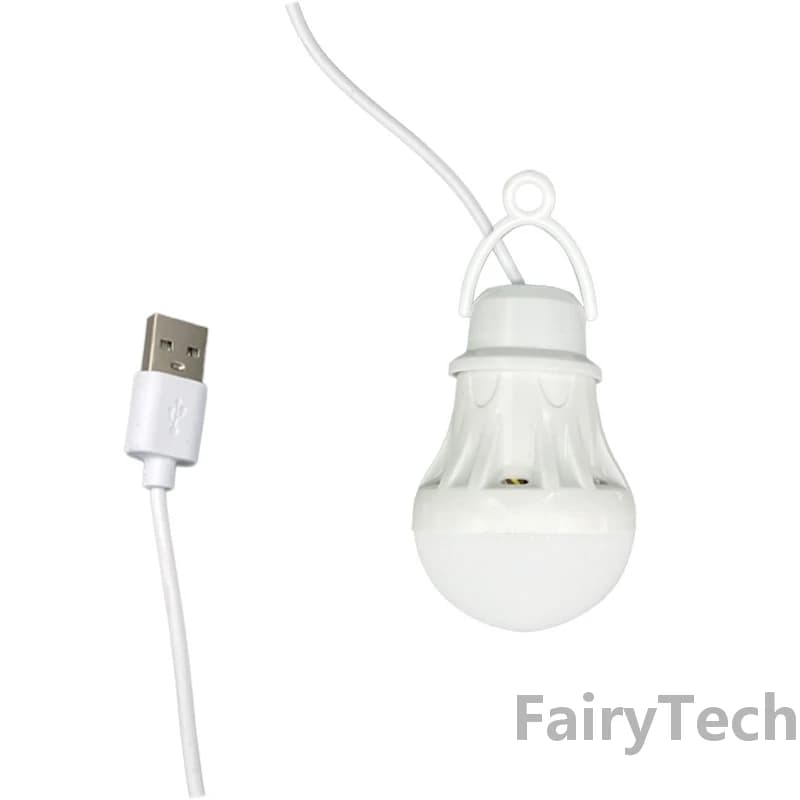 Lampe LED suspendue USB 5V pour tente de pêche et réparations nocturnes en extérieur