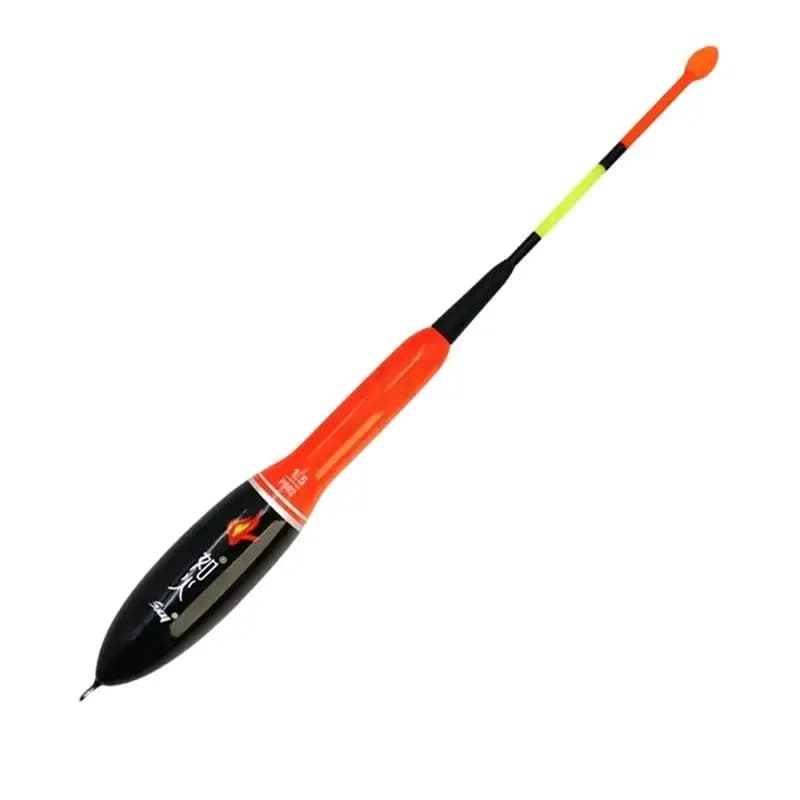 Bouchon de pêche lumineux électrique mer et roche en bois de paulownia résistant avec drift tail
