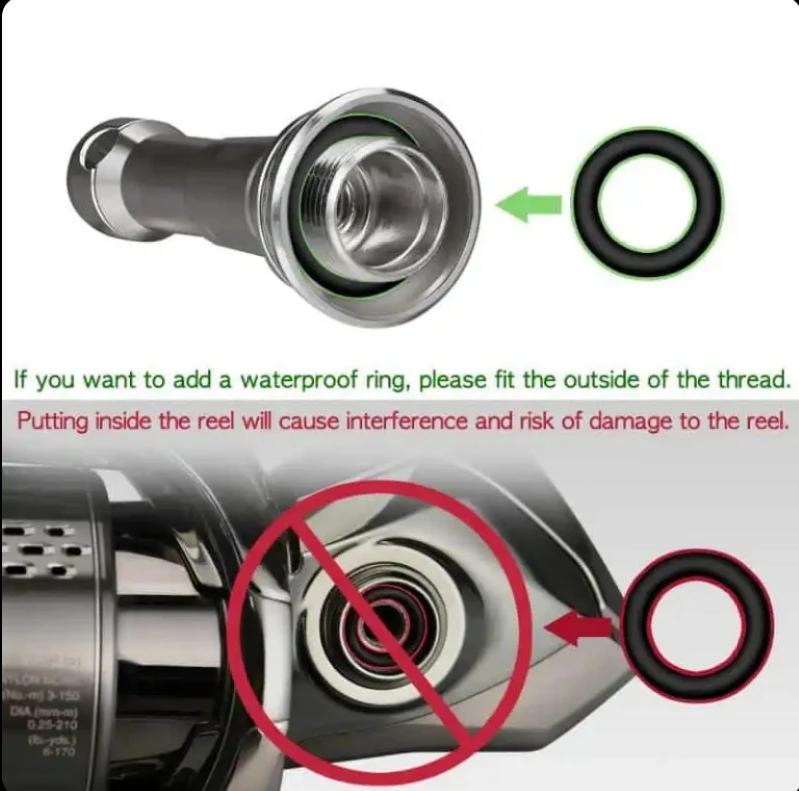 Support de moulinet pliable Gomexus R6 pour Shimano Vanquish Stella Daiwa Exist 19 - Accessoire pêche spinning
