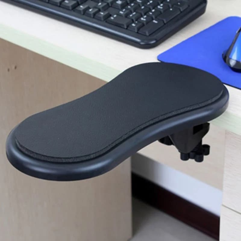 Repose-bras ergonomique ajustable pour clavier et souris - Support rotatif pour bureau pêche