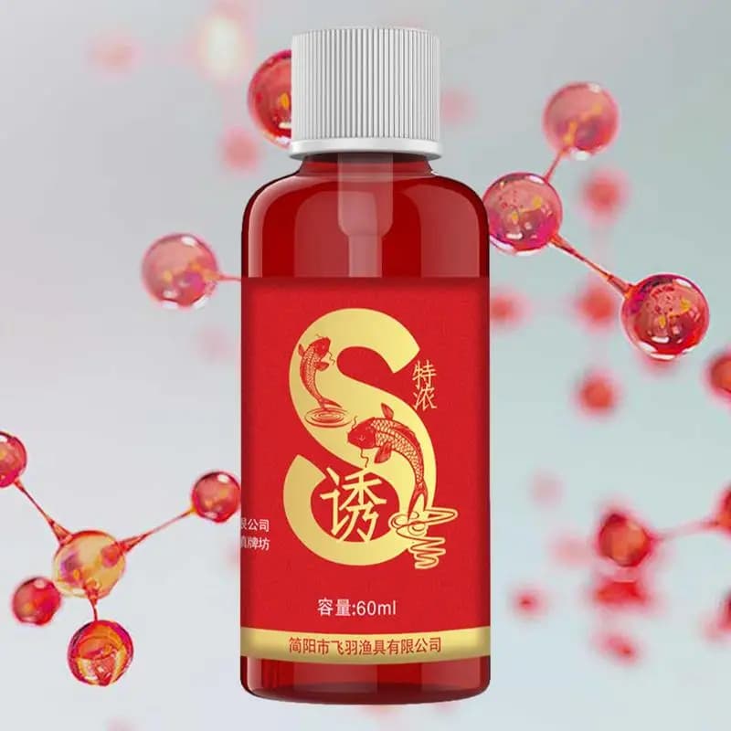 Concentré liquide attracteur 60ml pour carpe et poissons blancs - appât liquide puissant cadeau pêcheurs