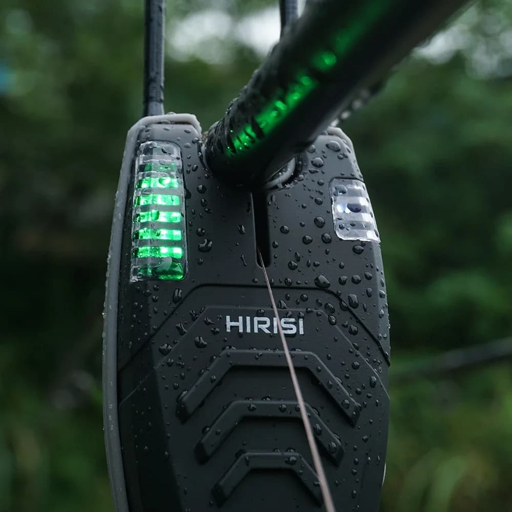 Set d'alarme sans fil carp fishing Hirisi waterproof - Kit 1+4 avec indicateurs de touche étanches