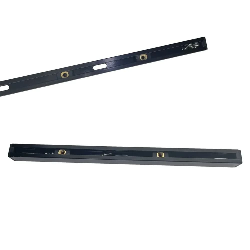 Rails coulissants aluminium pour kayak avec support canne à pêche - Accessoires fixation marine bateau gonflable