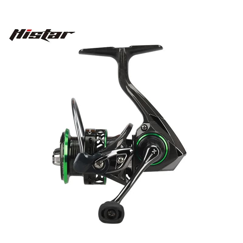 Moulinet spinning HISTAR BFS carbone 138g - frein 5KG et ratio 5.2:1 pour pêche sportive intensive