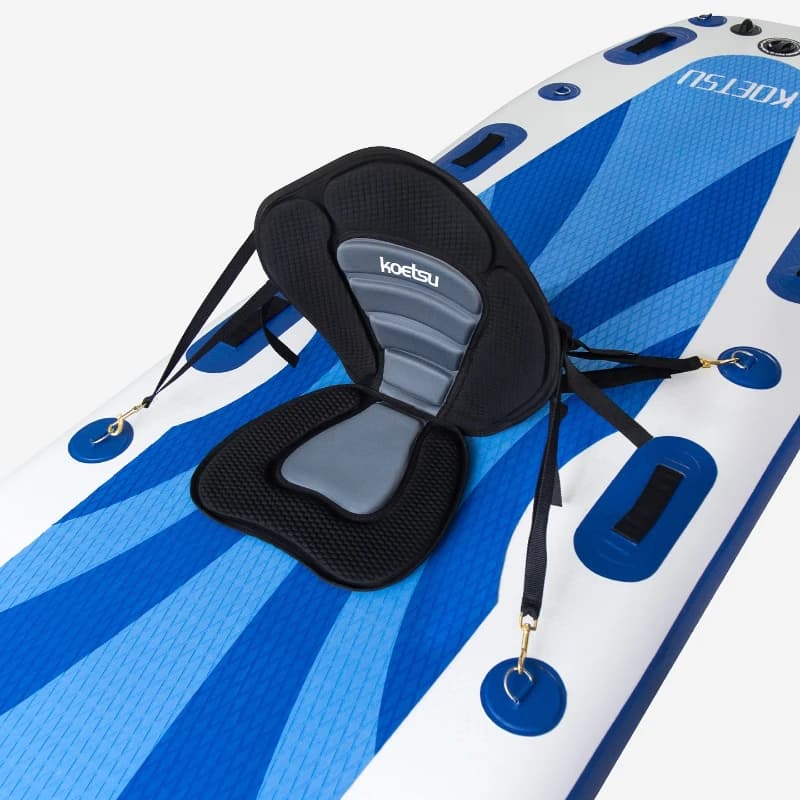 Siège de kayak rembourré réglable - Support dorsal confortable pour pêche et SUP