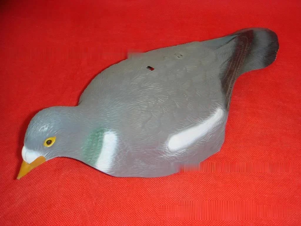Leurres pigeons plastique 5 ou 2 pièces imitation réaliste pour jardin et chasse