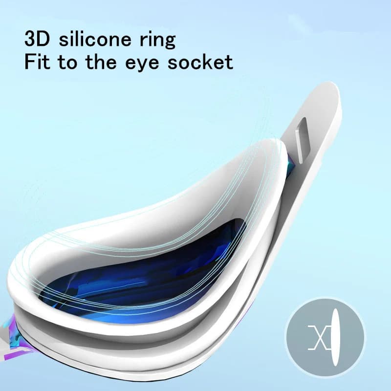Lunettes ARENA professionnelles anti-buée HD étanches UV ajustables hommes femmes