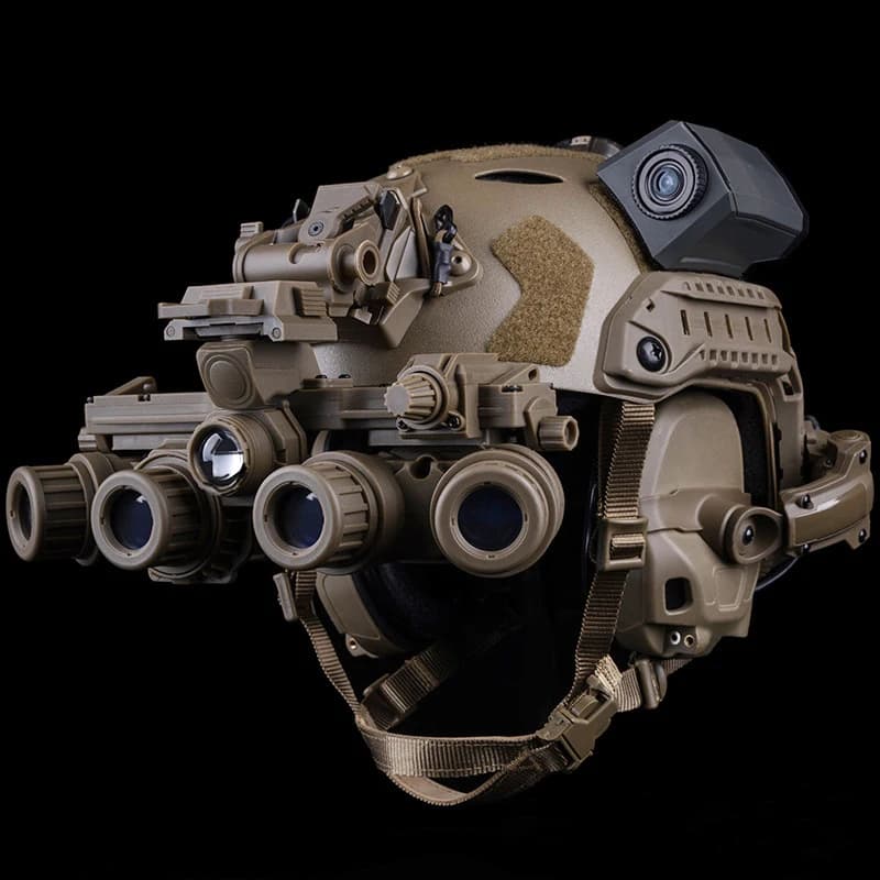 Casque tactique GPNVG 18 vision nocturne factice - Accessoire décoration pêche et airsoft