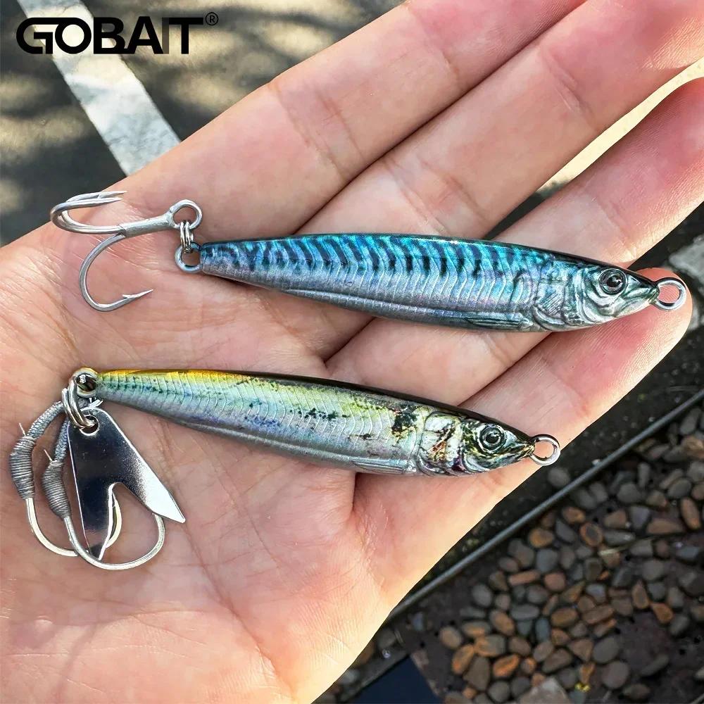 Leurre métal jig 20g 30g 40g avec yeux 3D laser pour pêche verticale, spinning et pêche au leurre