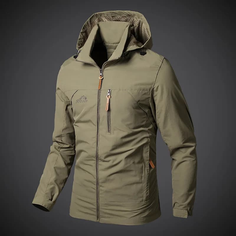 Nouvelle veste coupe-vent pilote homme 2024 - Veste imperméable pêche travail chasse automne