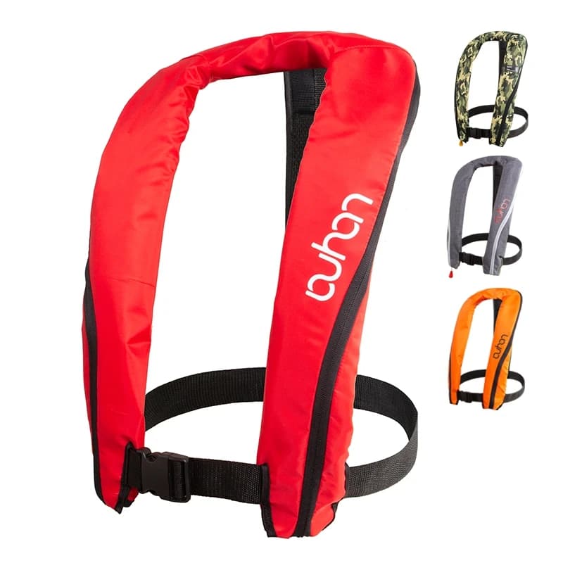 Gilet de sauvetage gonflable manuel et automatique pour adulte pêche voile bateau