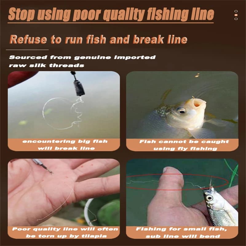 Ligne de pêche micro PE 0.05mm super résistante pour carpe, 1000m, matériau japonais haute performance