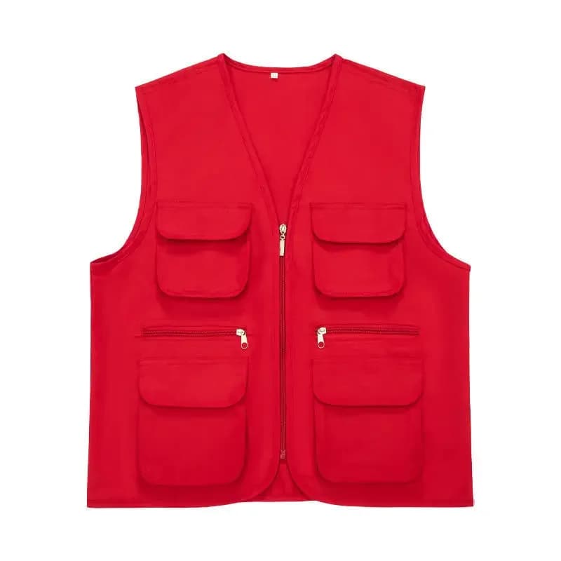 Veste bénévole pêche personnalisable - Veste maille style filet de pêche pour enfants et adultes