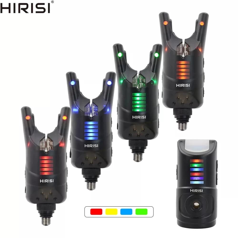 Alarme de touche sans fil HRS1 pour pêche à la carpe - Détecteur électronique haute sensibilité
