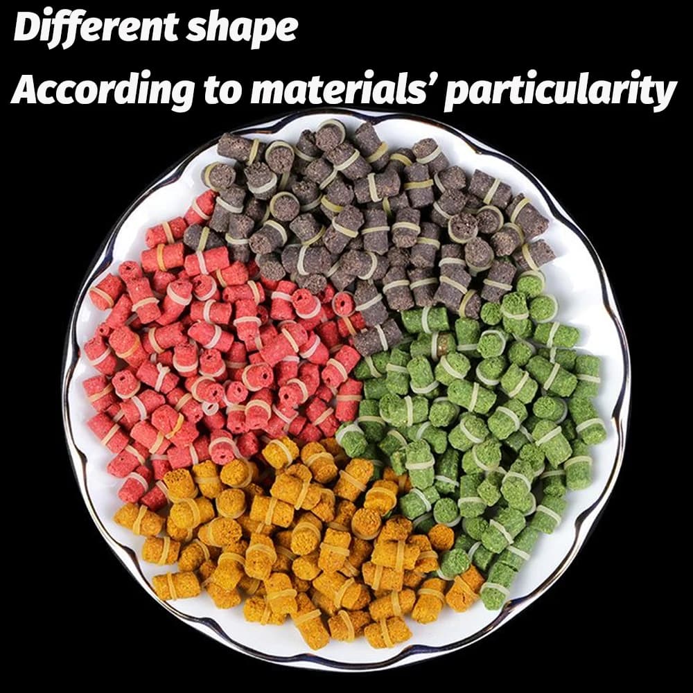 50 particules élastiques appât granulaire nutrition aquatique alimentation carpe attractant arôme souple