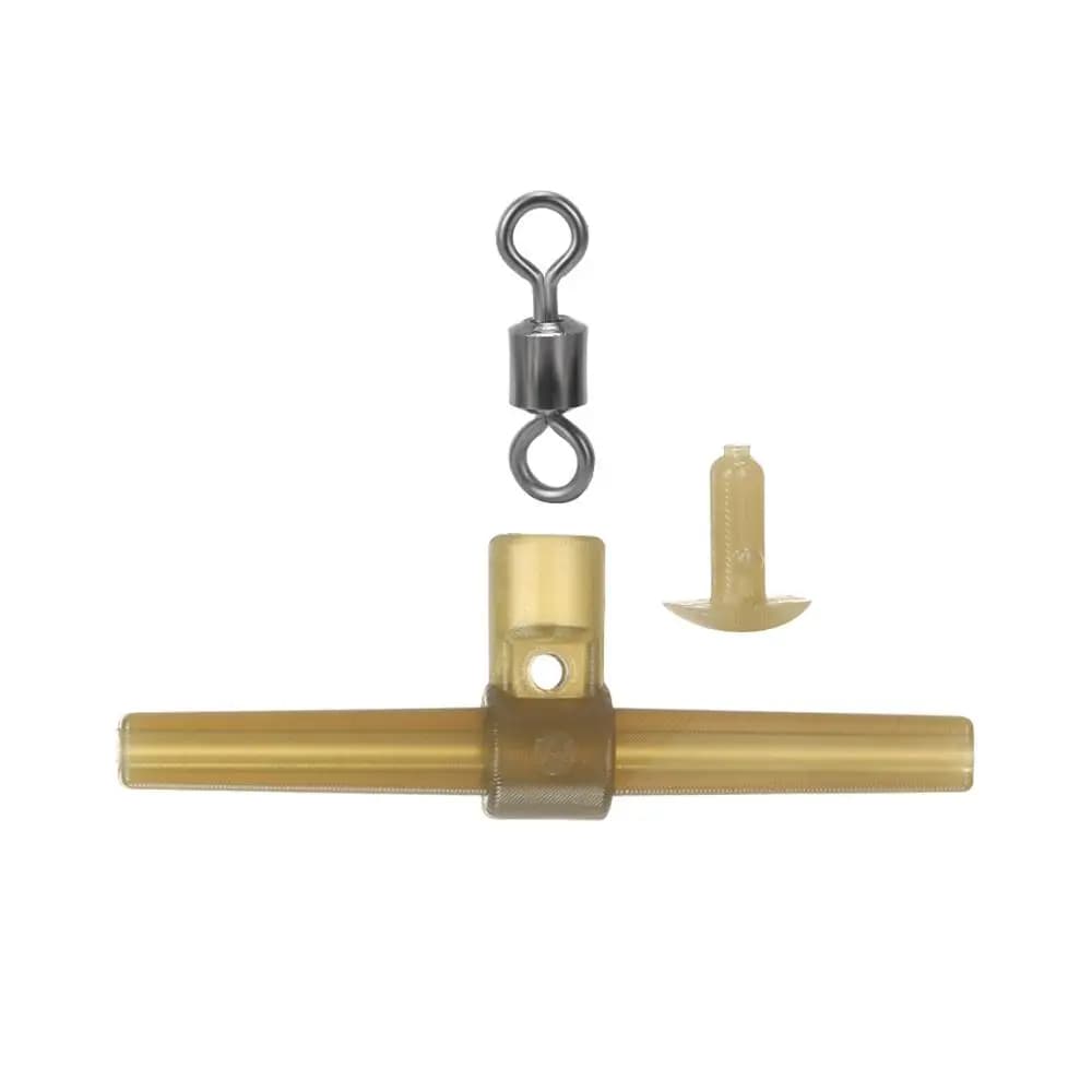 Manches anti-emmêlement avec side bends et swivel pour montage hélicoptère carpe - Accessoires pêche carpe